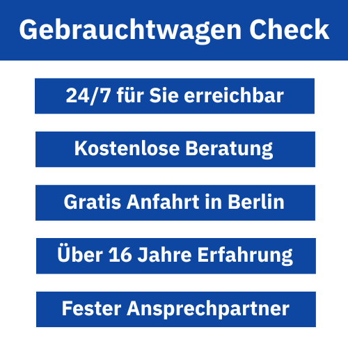 Gebrauchtwagen Check Berlin mit pfp Ingenieurgesellschaft mbH -
Storkower Str. 124, 10407 Berlin